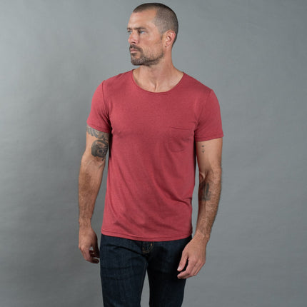 Men's Jersey Crew Neck Pocket Sailor Tee