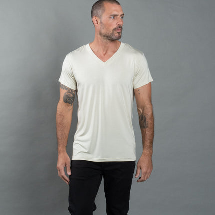 Men's Modal Classic V-Neck Tee