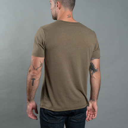 Men's Brolin Raw Neck Crew Tee