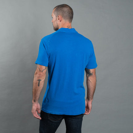 Men's Cotton Linen Polo Shirt