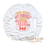 2T Kids / White Long Sleeve Tee