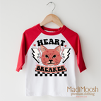 2T Kids / Red/White 3/4 Sleeve Tee