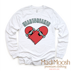 2T Kids / White Long Sleeve Tee