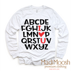 2T Kids / White Long Sleeve Tee