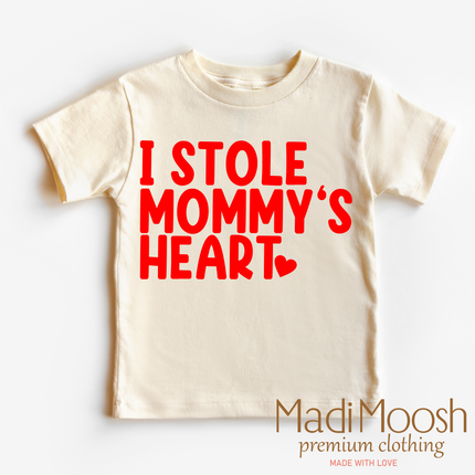I Stole Mommy's Heart Valentine's Day Shirt - Valentine Tee
