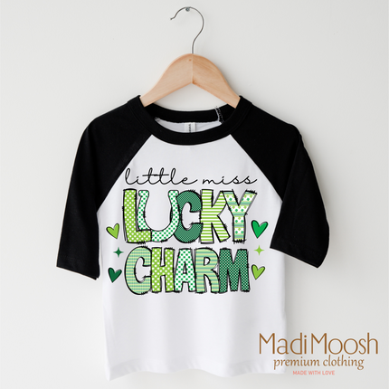 Lucky Charm St. Patrick's Day  Shirt - Kids St Patrick's Day Tee
