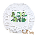 2T Kids / White Long Sleeve Tee