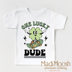 12 Month / White Short Sleeve Tee