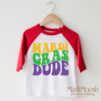 2T Kids / Red/White 3/4 Sleeve Tee