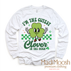2T Kids / White Long Sleeve Tee