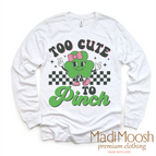 2T Kids / White Long Sleeve Tee