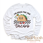 2T Kids / White Long Sleeve Tee