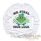 2T Kids / White Long Sleeve Tee