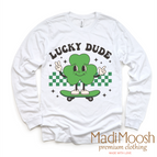 2T Kids / White Long Sleeve Tee