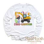 2T Kids / White Long Sleeve Tee