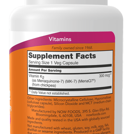 MK-7 Vitamin K-2 Extra Strength-300mcg