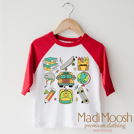 Boys Cute School Shirt - Back To School Shirt