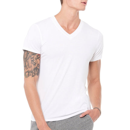 Men's Modal Classic V-Neck Tee