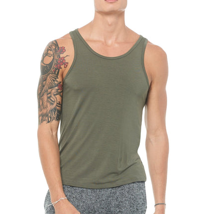 Men's Modal Scoop Neck Tank Top
