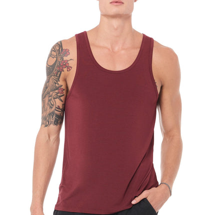 Men's Modal Scoop Neck Tank Top
