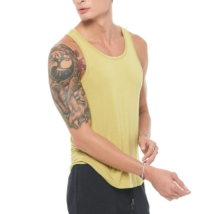 Men's Modal Scoop Neck Tank Top