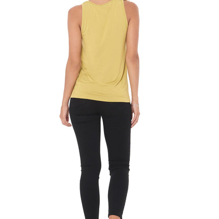 WOMEN'S MODAL SCOOP NECK TANK TOP - MOSS
