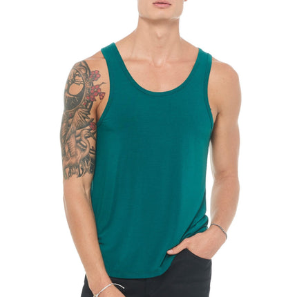 Men's Modal Scoop Neck Tank Top