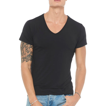 Men's Heavy Cotton V-Neck Tee