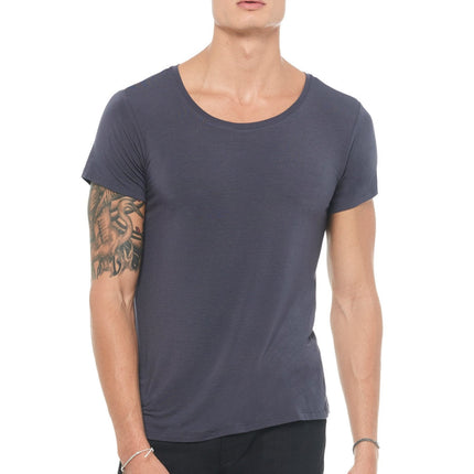 Men's Modal Wide Neck Tee