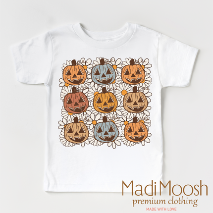 Retro Fall Shirt - Jack-O-Lantern Tee