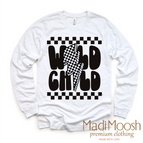 2T Kids / White Long Sleeve Tee
