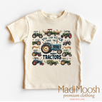 Natural Short Sleeve Tee / 12 Month