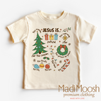 12 Month / Natural Short Sleeve Tee