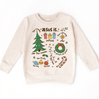 2T Kids / Natural Heather Sweatshirt