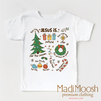 12 Month / White Short Sleeve Tee
