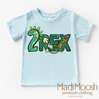 2T Kids / Ice Blue Short Sleeve Tee