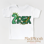 12 Month / White Short Sleeve Tee