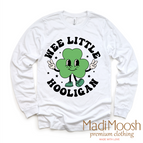 2T Kids / White Long Sleeve Tee