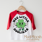 2T Kids / Red/White 3/4 Sleeve Tee