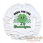 2T Kids / White Long Sleeve Tee
