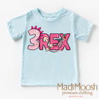 2T Kids / Ice Blue Short Sleeve Tee