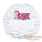 2T Kids / White Long Sleeve Tee