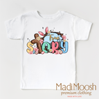12 Month / White Short Sleeve Tee