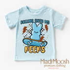 2T Kids / Ice Blue Short Sleeve Tee