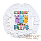 2T Kids / White Long Sleeve Tee