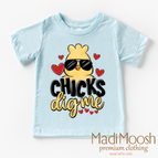 2T Kids / Ice Blue Short Sleeve Tee