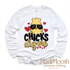 2T Kids / White Long Sleeve Tee