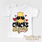 12 Month / White Short Sleeve Tee