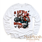 2T Kids / White Long Sleeve Tee