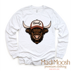 2T Kids / White Long Sleeve Tee
